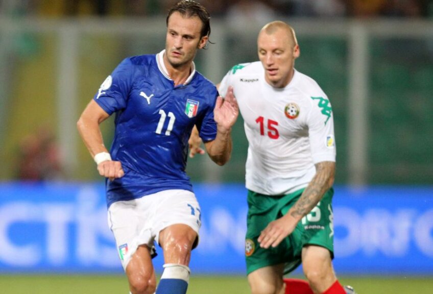 Ivanov în duel cu Alberto Gilardino // FOTO: Guliver/GettyImages