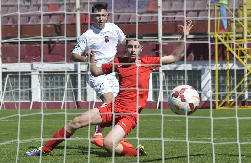 Bărbălău a înscris un gol spectaculos în meciul de ieri cu Dinamo // Foto Cristi Preda