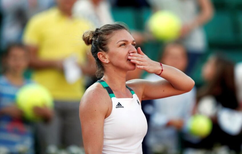 Simona Halep a trecut de primul tur de cinci ori în cele opt participări la Roland Garros/ FOTO: Reuters