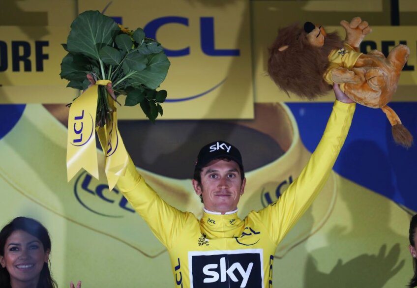Geraint Thomas (Sky) Foto: Guliver/GettyImages