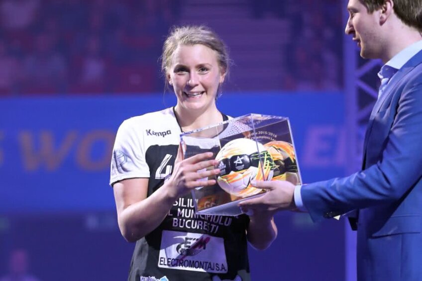 Isabella Gullden a primit în 2016 titlul de golgeter al Ligii Campionilor FOTO: Marius Ionescu