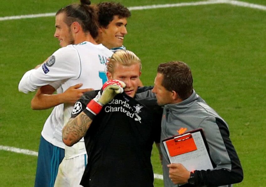 Karius a plâns ca un copil la finalul meciului cu Real Madrid // Foto: Reuters