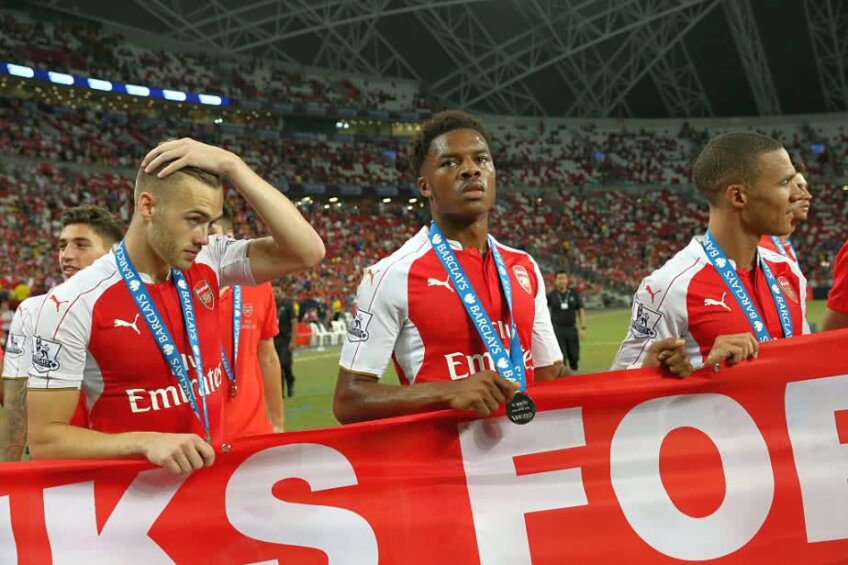 Chambers, Chupa Akpom și Gibbs FOTO: Guliver/GettyImages