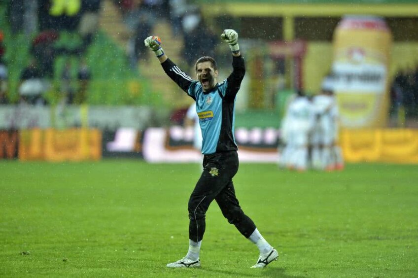 Imagine din meciul la care face referire Dani Coman, FC Vaslui - Steaua 3-1. Foto: Cristi Preda / Gazeta Sporturilor