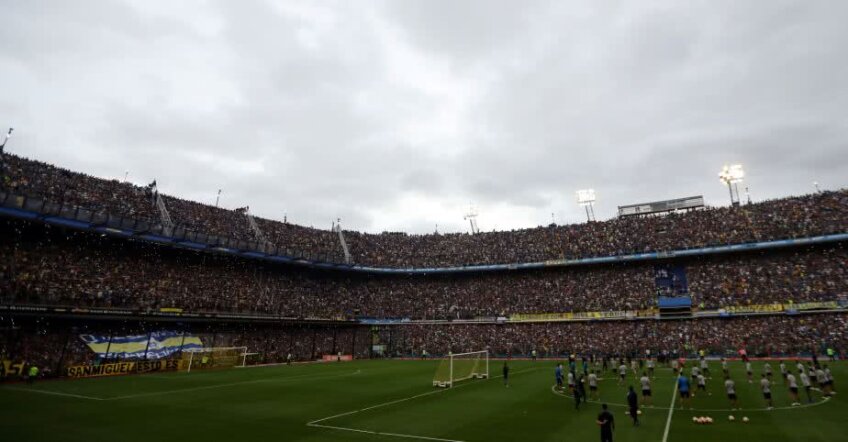 Nebunie la antrenamentul lui Boca Foto: Reuters