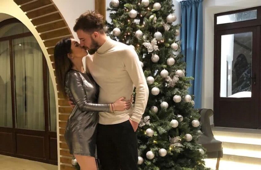 Mihai Bălașa și-a sărutat cu foc partenera, italianca de 27 de ani Giusi Tesoriere