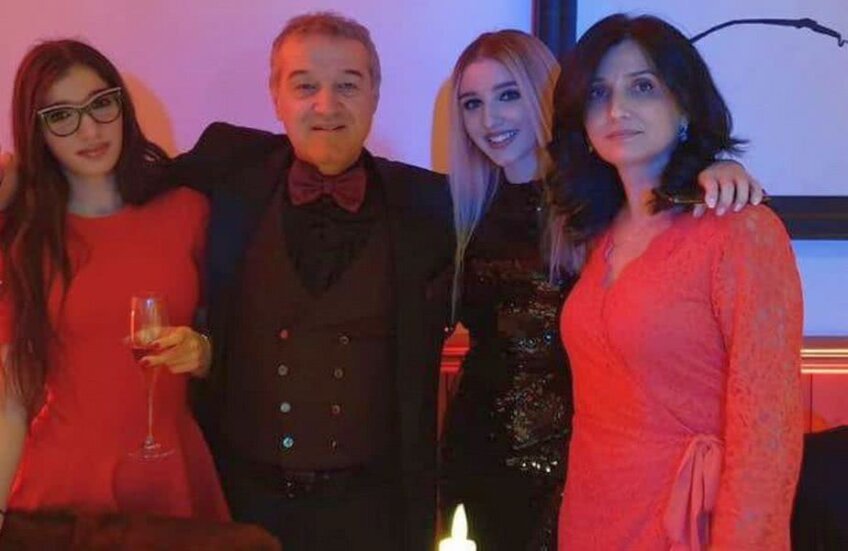 Gigi Becali și familia lui