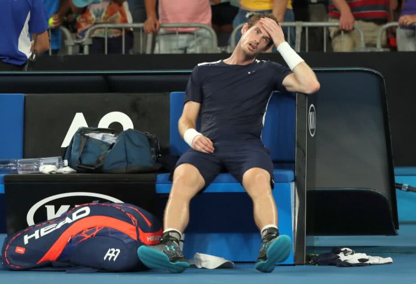 Andy Murray la finalul meciului de azi // Foto: Reuters