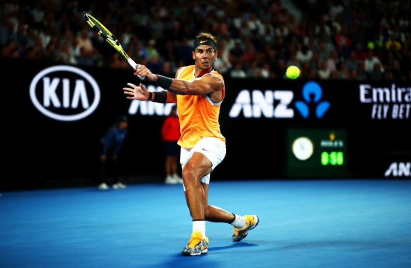 Rafael Nadal nu a avut emoții în meciul cu Matthew Ebden // FOTO: Guliver/Getty Images
