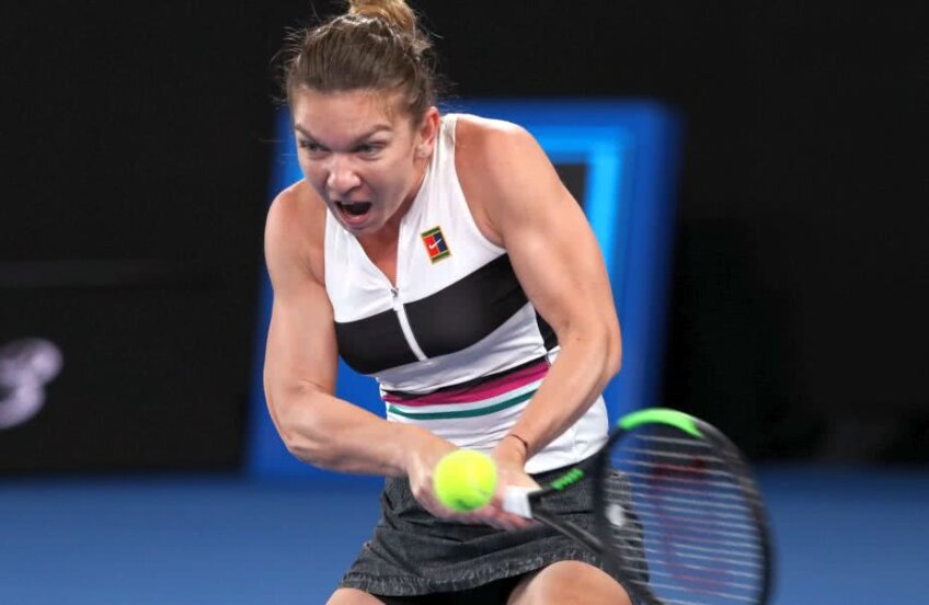 Simona Halep - Sofia Kenin la Australian Open // FOTO: Reuters