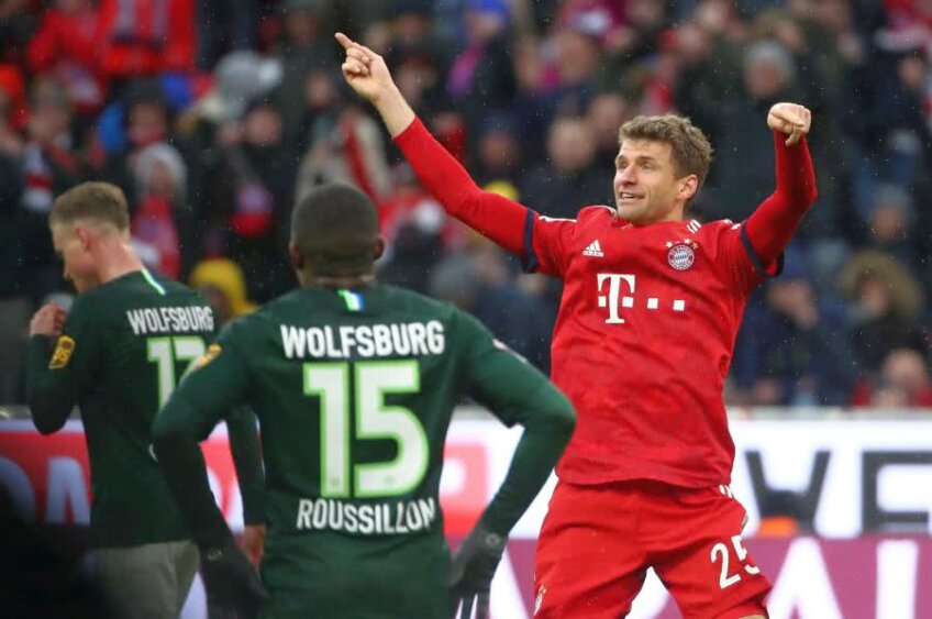 Bayern Munchen - Wolfsburg 6-0 // foto: Reuters
