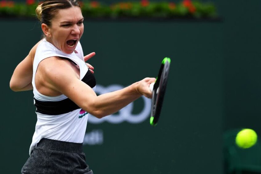 Simona Halep s-a calificat în optimi la Indian Wells // FOTO: Reuters