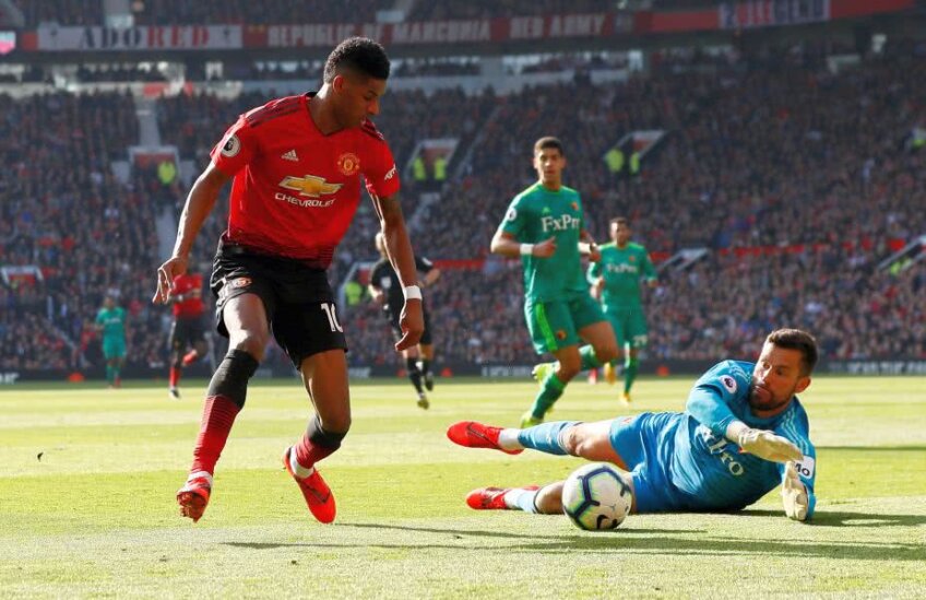 Rashford a fost unul dintre cei mai buni oameni ai lui United FOTO: Reuters