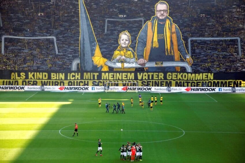 Coregrafia Borussiei Dortmund // FOTO: Reuters