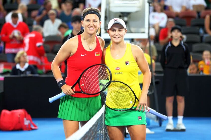 Ashleigh Barty - Victoria Azarenka // FOTO: Guliver/Getty Images