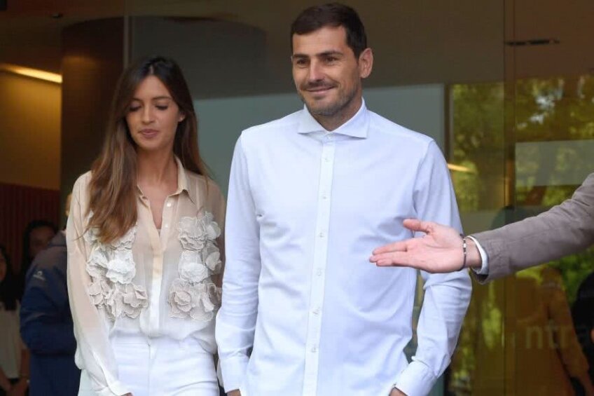 Iker Casillas și soția lui, Sara
