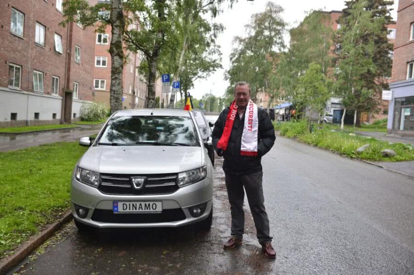 Cel mai mare dinamovist locuiește în Norvegia și și-a înmatriculat mașina cu numeșe „Dinamo”