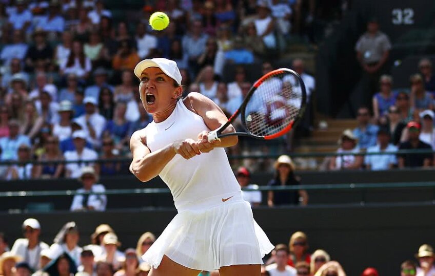 Simona Halep la Wimbledon 2018, foto: Guliver/gettyimages