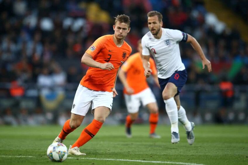 FOTO: GettyImages // De Ligt, la naționala Olandei