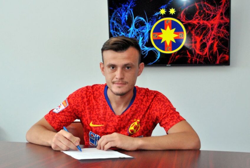 Andrei Marc a fost prezentat oficial la FCSB