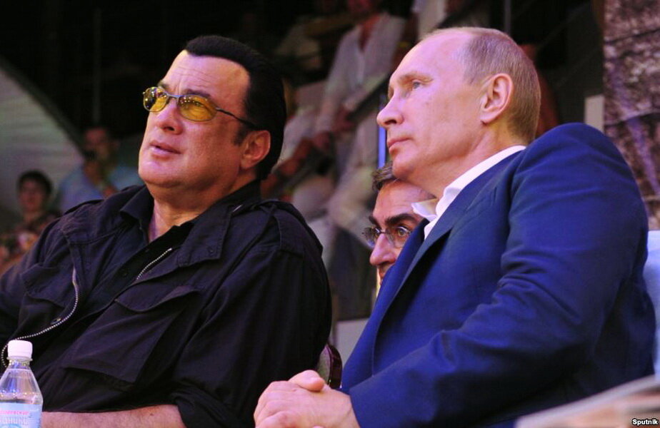 Steven Seagal & Vladimir Putin ► Foto: rferl.org
