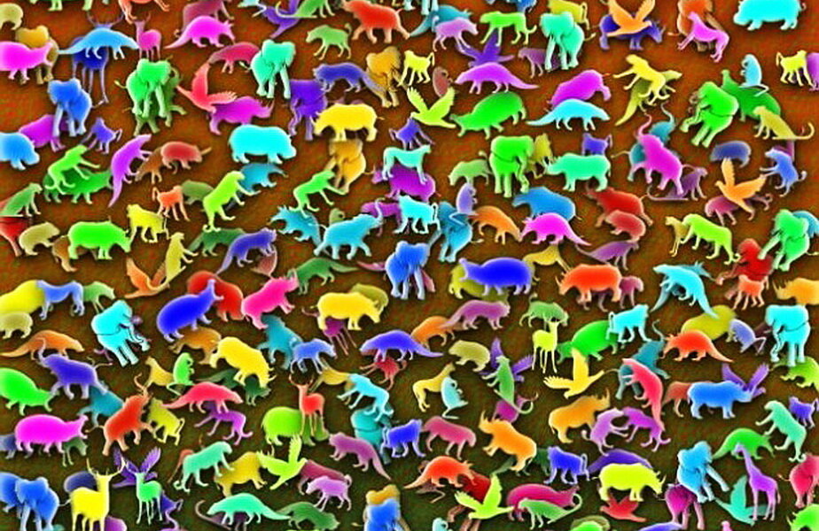 Poți găsi girafa? ► Foto: PlayBuzz