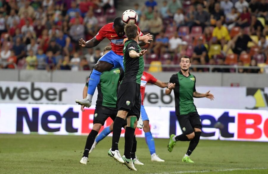 FCSB a ratat grupele Europa League în sezonul trecut, dar a depășit ușor primul tur în care a evoluat, 6-0 la